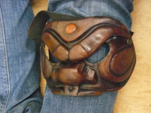 Harleccino-Maske