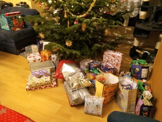 Geschenke unter dem Weihnachtsbaum