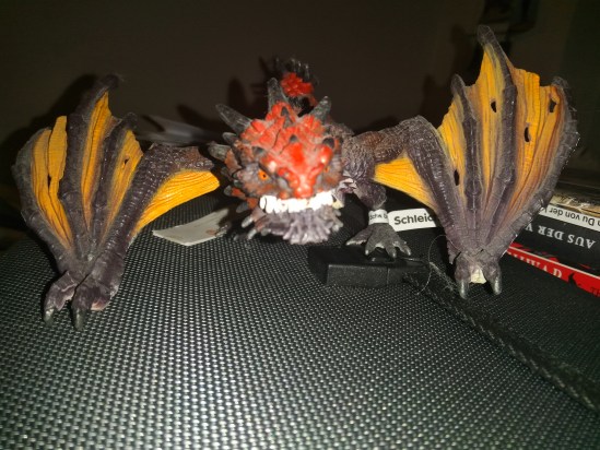 eine Drachenfigur