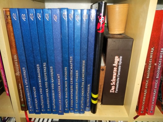 Blaue DSA-Quellenbänder
