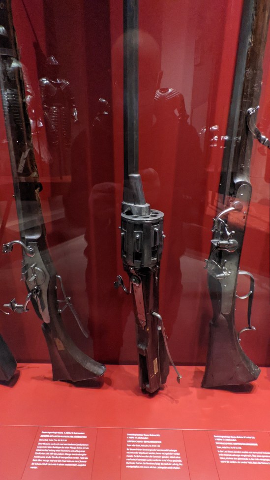 3 Schusswaffen aus der ersten Hälfte des 17. Jahrhunderts