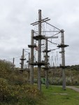 Teile des Nordseekletterparks Borkum