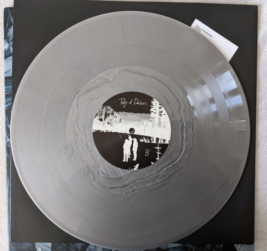Vinyl-Platte in Silber der Band MONO "Rays of Darkness"