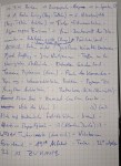 Eine Liste mit den ganzen gefahrenen Attraktionen des Parks