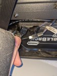 Der vermutete und sich als solcher herausgestellte Stromstecker für den Ventilator.