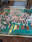 Miniaturmodell des Ortes Messel um 1850