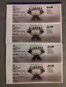 4 Eintrittskarten zur World Hex Tour 2025 der Gruppe Faun im Capitol Offenbach am Sonntag, den 26. Oktober 2025