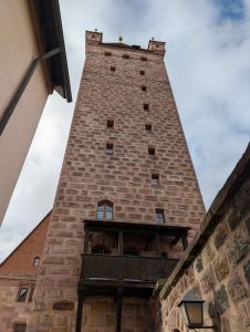 Turm von der Jugendherberge Nürnberg
