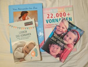 4 Bücher mit Vornamen